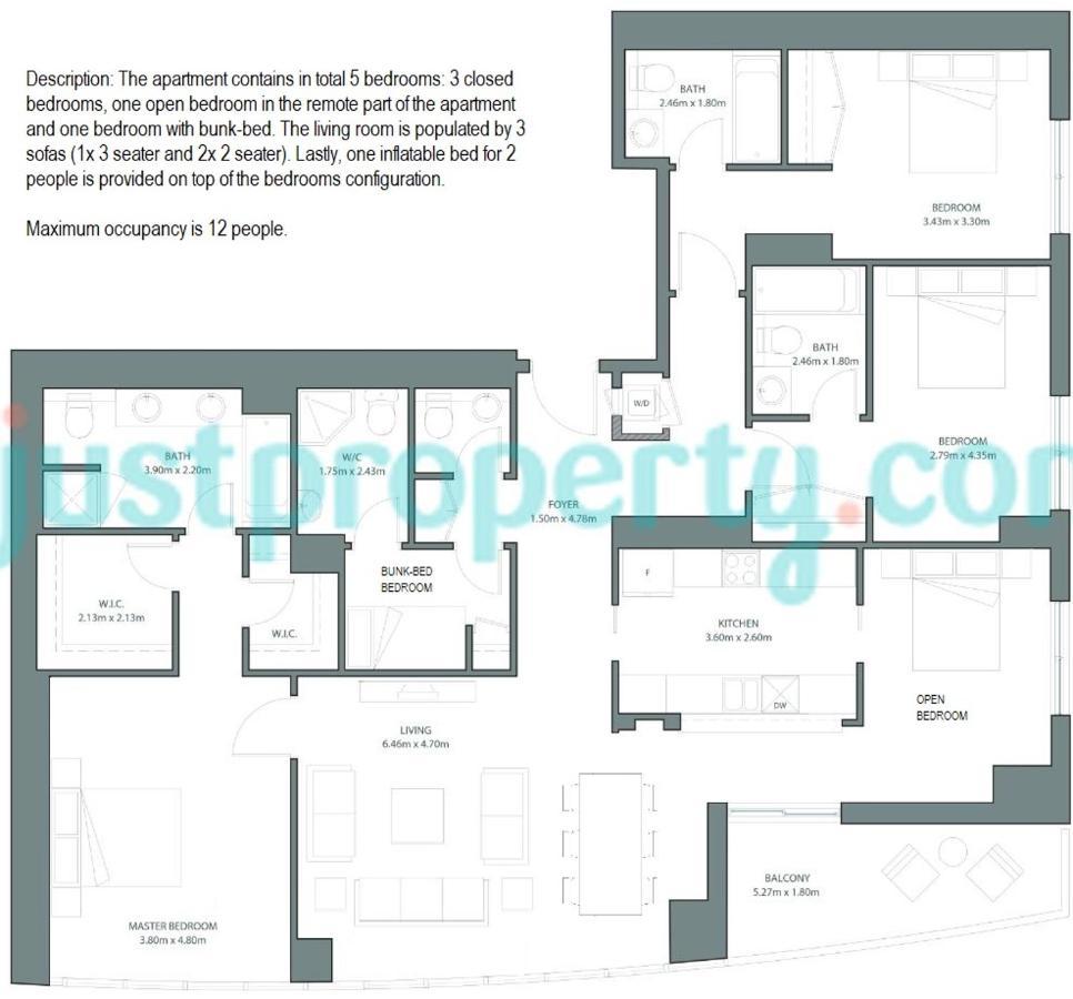 Elite Royal Apartment - Full Burj Khalifa & Fountain View - Magnum Dubaj Zewnętrze zdjęcie
