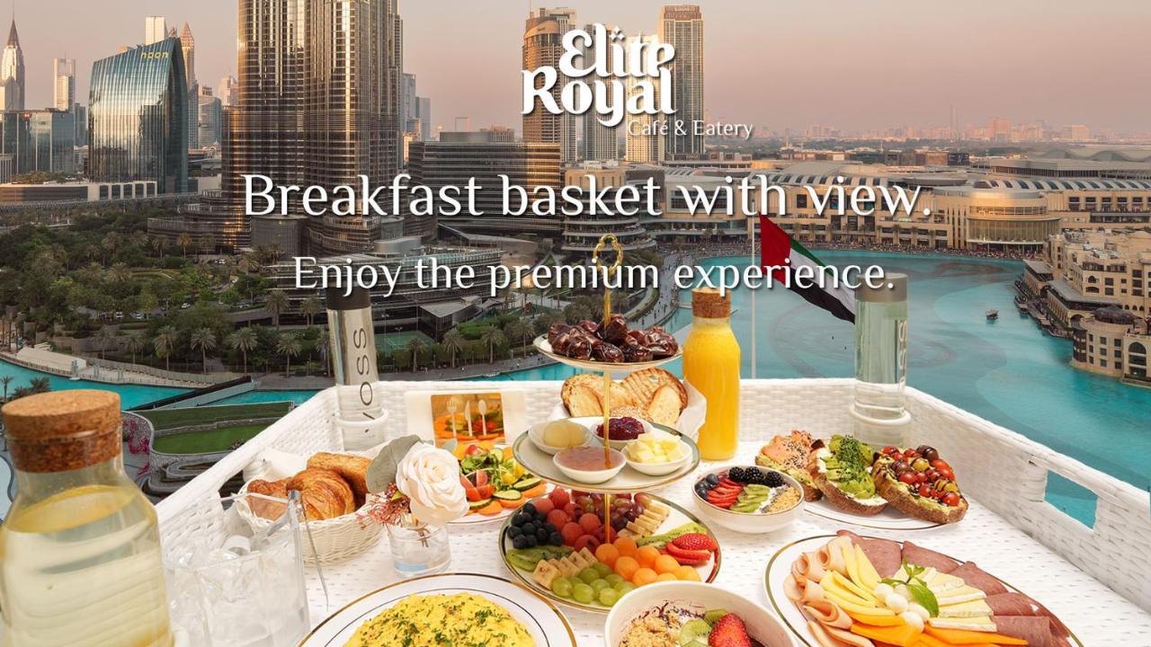 Elite Royal Apartment - Full Burj Khalifa & Fountain View - Magnum Dubaj Zewnętrze zdjęcie